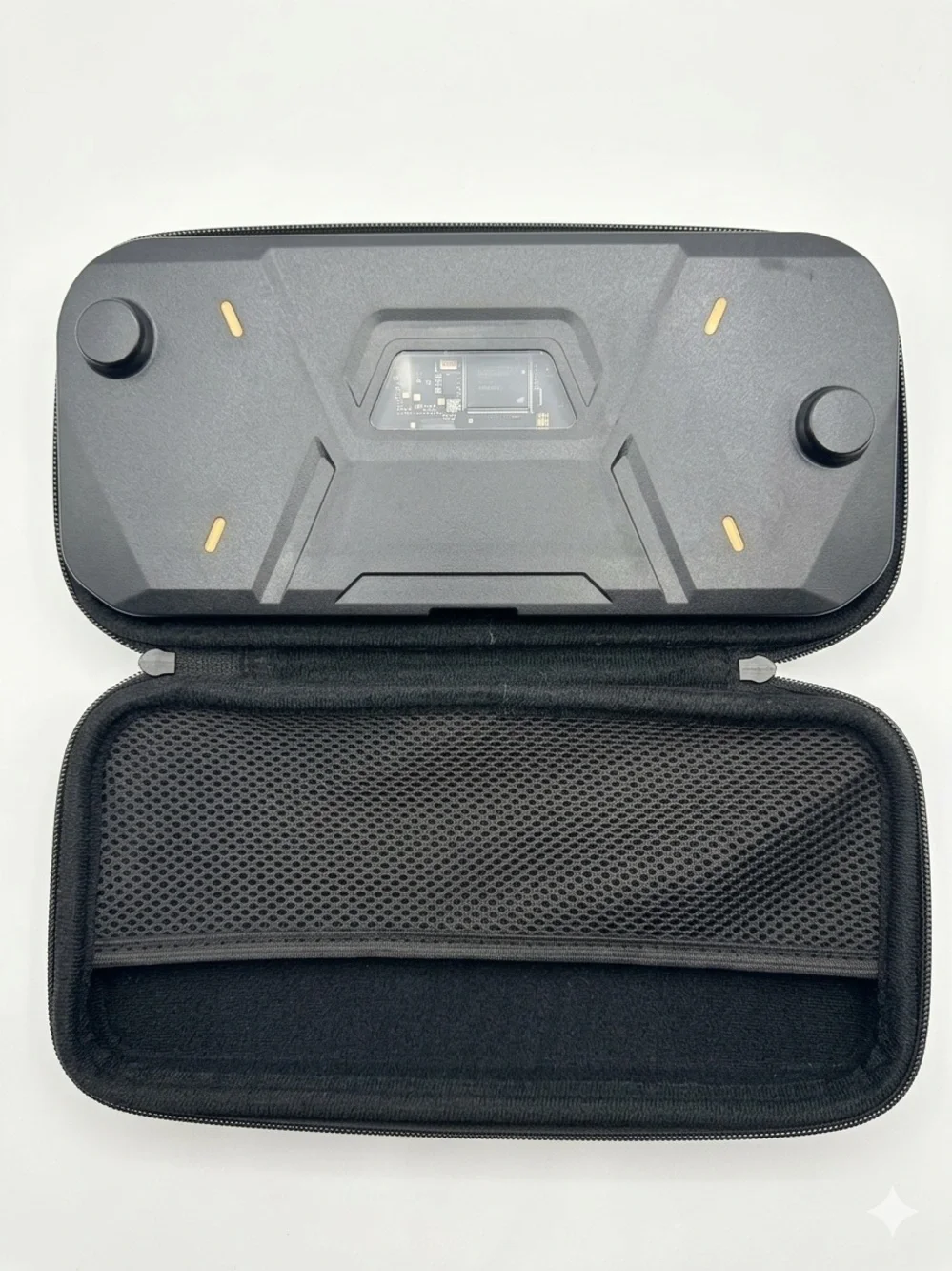 Black VR/AR Game Controller with Protective Travel Case